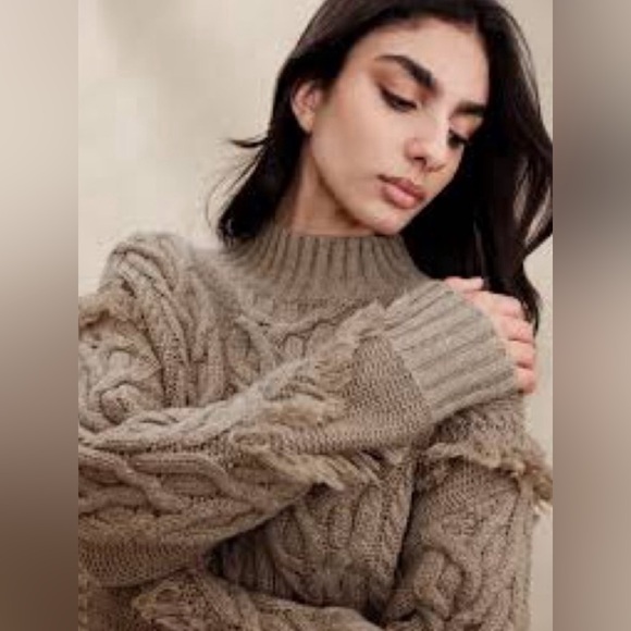 Banana Republic Sweaters - Banana Republic's Chubut Wool-Cashmere Sweater